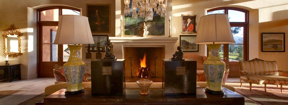The lounge at La Residence Boutique Hotel