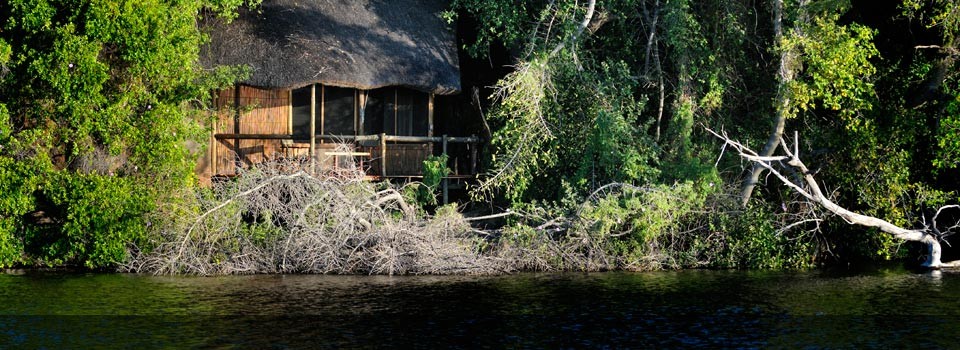 The exterior view of Xugana Island Lodge