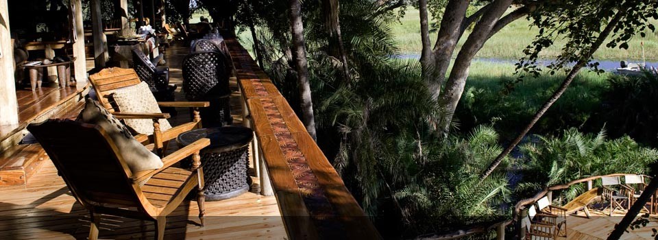Relax on the deck at Jao Camp