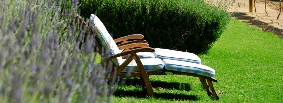 Gardens at Auberge Clermont