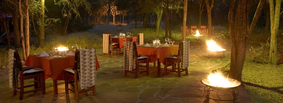 Evenings at Etosha Aoba Lodge