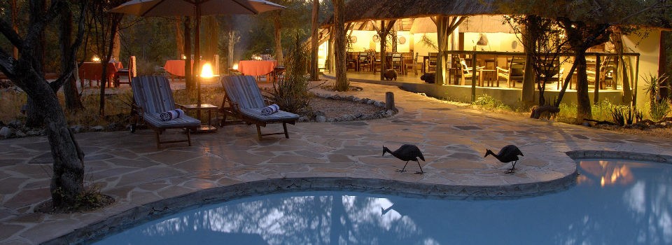 Pool at Etosha Aoba Lodge