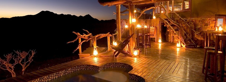Dining at Kulala Wilderness Camp