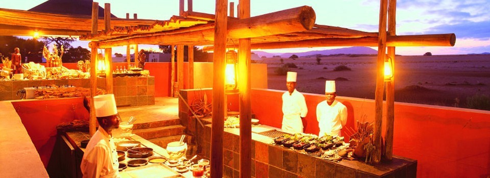 Evenings at Sossusvlei Lodge