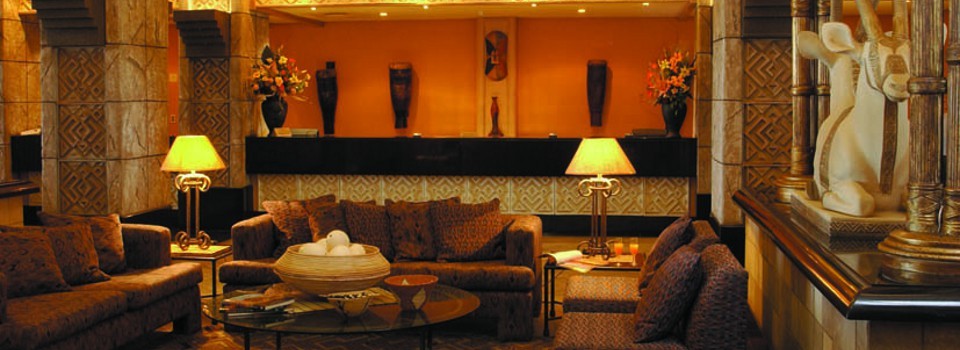 Reception Desk at Windhoek Country Club Resort