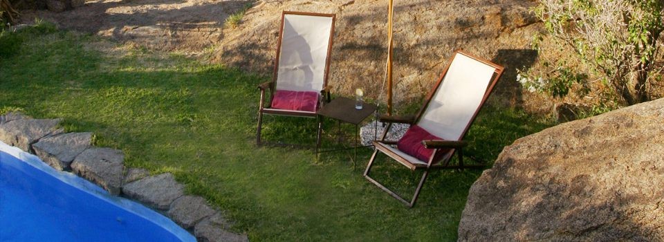 Pool at Erongo Wilderness Lodge