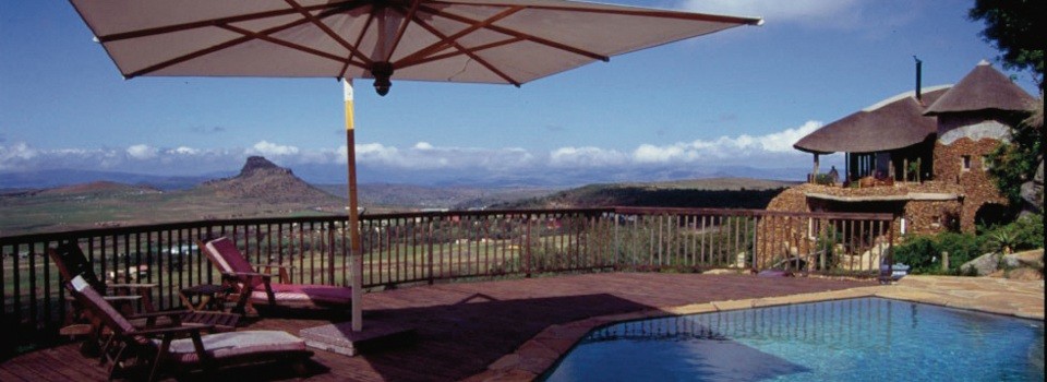 Pool at Isandlwana Lodge