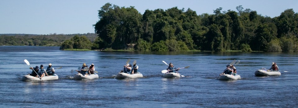 Water activities at Royal Chundu