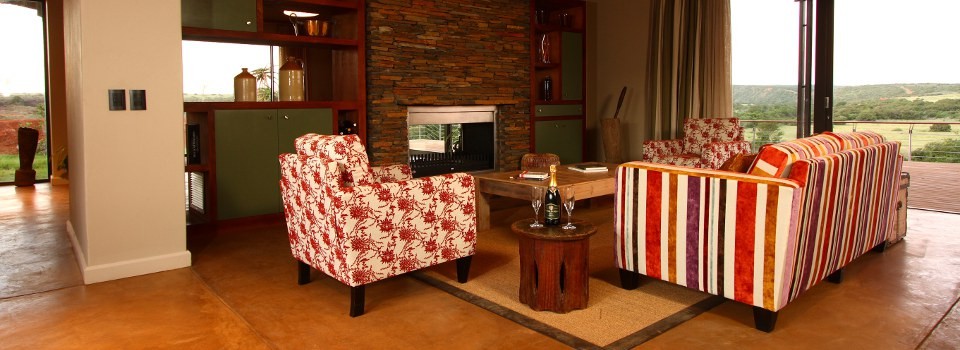 Guest Lounge at Sarili Lodge