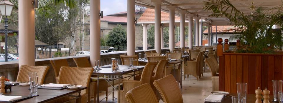 Dining at the Fairmont The Norfolk Hotel in Kenya