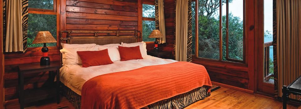 Guest room at Kariega Main Lodge.