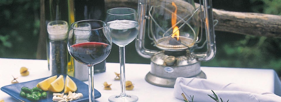 Dining at Jaci's Lodges in the Madikwe Game Reserve