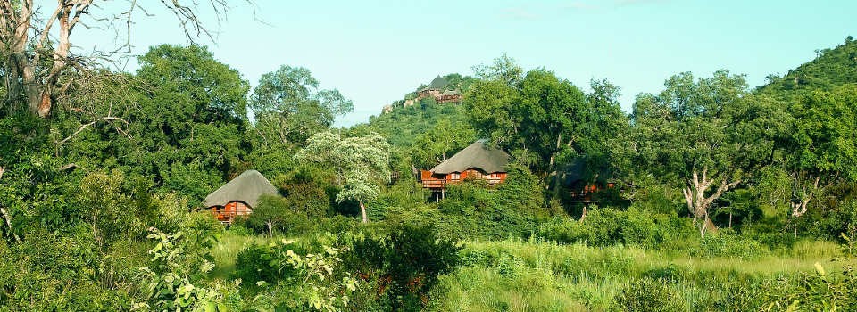 Exterior views of Ulusaba Safari Lodge in the Sabi San Reserve