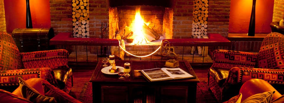 Lounge area at Arusha Coffee Lodge, Tanzania