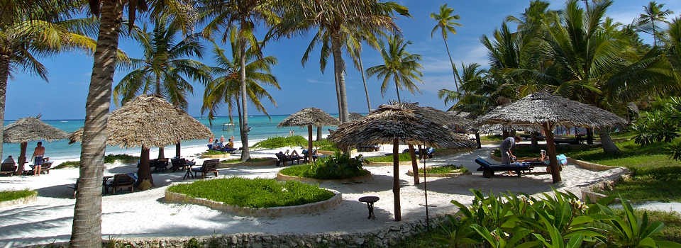 Beach at Breezes Beach Club & Spa in Zanzibar