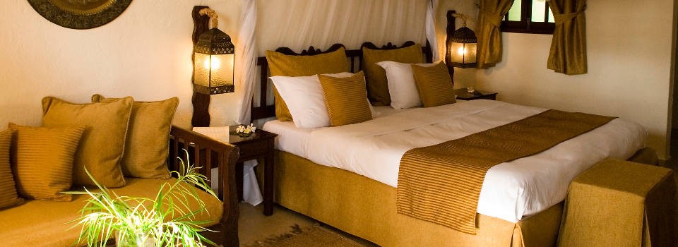 Guest room at Breezes Beach Club & Spa in Zanzibar