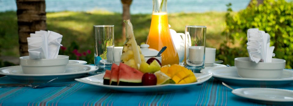 Al Fresco lunch at the Palms Zanzibar