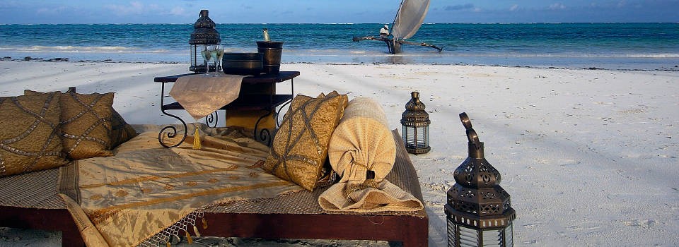 Enjoy a sundowner at the Palms Zanzibar
