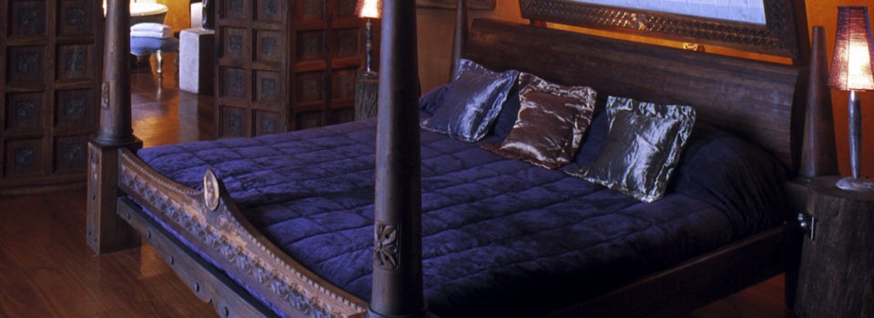 Bedroom at Ngorongoro Crater Lodge, Tanzania