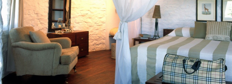 Guest room at Klein's Camp, Tanzania