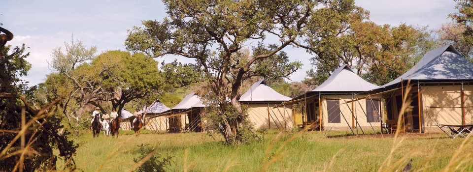 Luxury tented rooms at Singita Explore in Tanzania