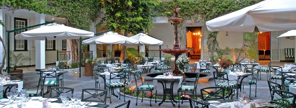 Courtyard at the Winchester Mansions, Cape Town