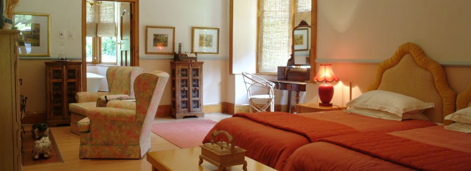 Suite in the Main House at Hartford House in the KwaZulu Natal Midlands