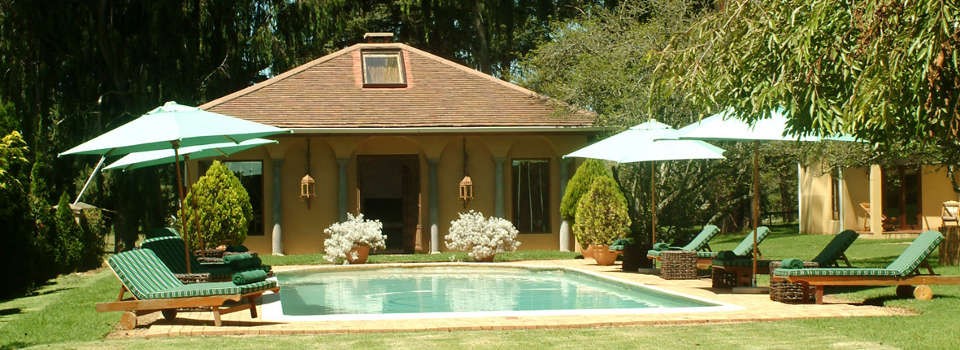 Pool area at Hartford House