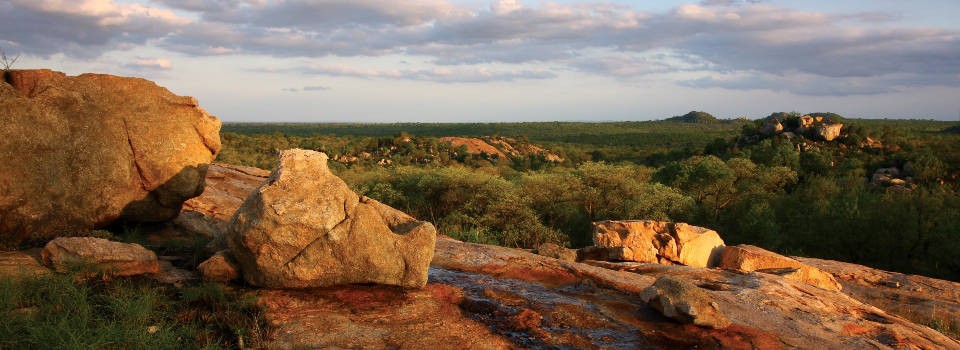 Views over  Jock's private concession in the Kruger National Park