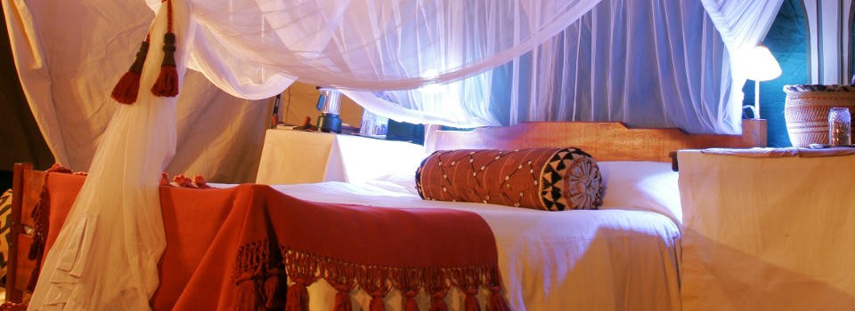 Sanctuary Private Camping Tent Interior 