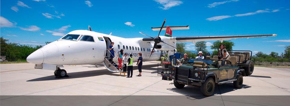 Fly directly into the heart of the Kruger National Park 