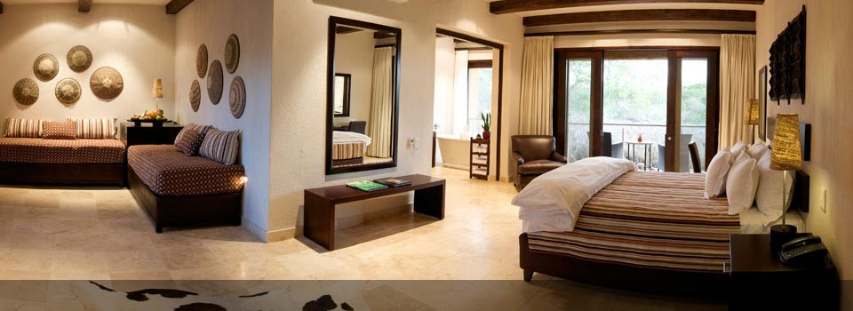 A bedroom at Kapama Lodge 