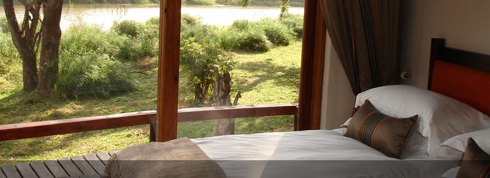 The Bedrooms at Simbavati Lodge 