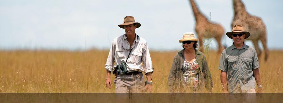 Take a walking Safari at Singita Ebony Lodge 