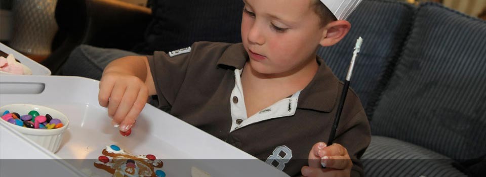 Child enjoying on of the many activities at the Cape Grace Hotel 